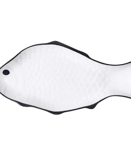 Chic Ceramic Fish-Shaped Steamer Tray: Elevate Your Healthy Cooking Game