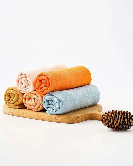 Kangobaby Luxurious 5-Piece Baby Blanket Set - Soft Bamboo Cotton Comfort for Your Baby