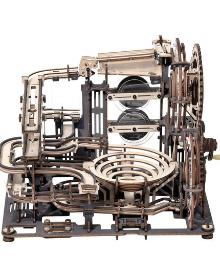 Innovative Wooden Marble Run Kit: Fun DIY Puzzle for Creative Exploration
