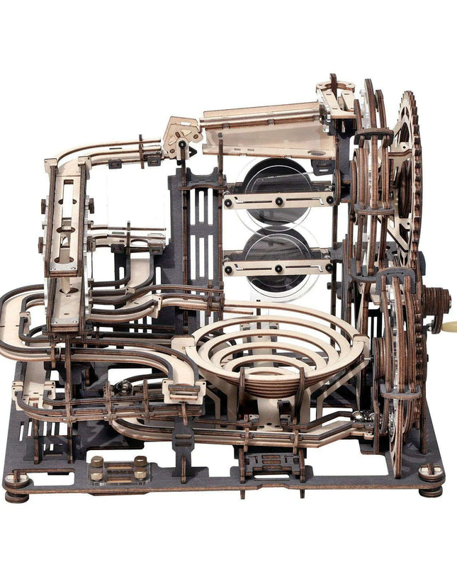 Innovative Wooden Marble Run Kit: Fun DIY Puzzle for Creative Exploration