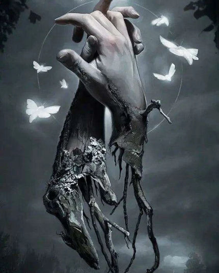 Sophisticated Elegance: Withered Touch Canvas Print for a Stylish Home Transformation