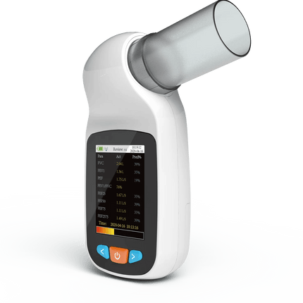 Digital Spirometer for Comprehensive Lung Function Evaluation