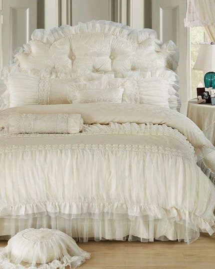 Princess Lace Floral Luxury Bedding Collection