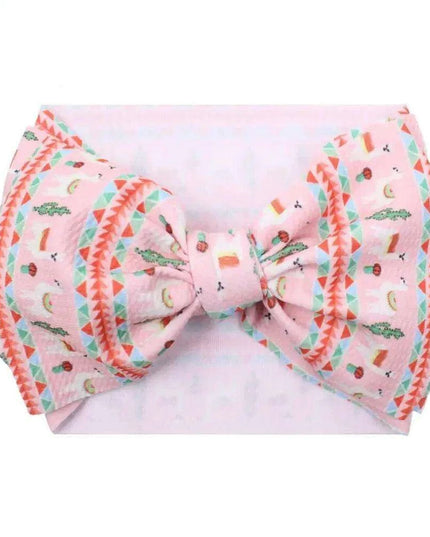 YANJIE 2023 Customizable Large Hair Bow Headband Set for Kids