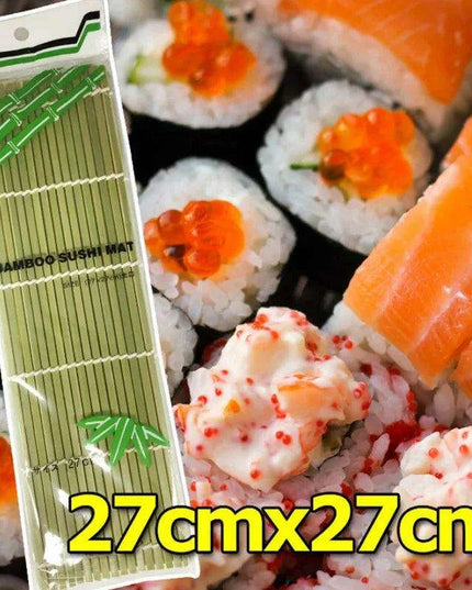 Bamboo Sushi Rolling Mat Complete Kit - Master the Art of Homemade Sushi Rolls