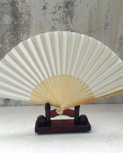 Customizable Bamboo Folding Fan for Artistry and Unique Gifting