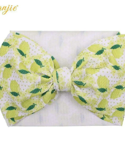 YANJIE 2023 Customizable Large Hair Bow Headband Set for Kids