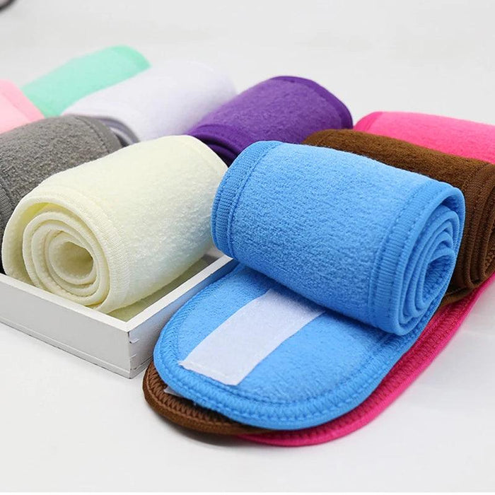 Versatile Adjustable Wide Hairband for Women - Ideal for Yoga, Spa, Makeup, and Skincare