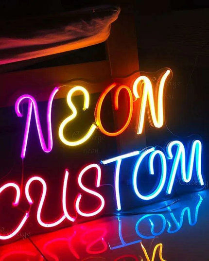 Personalized Waterproof LED Neon Name Sign - Stylish Wall Art for Any Space