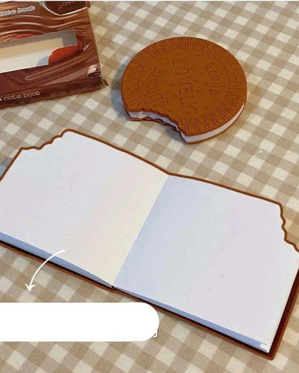 Biscuit Chocolate Bliss Memo Notepads - Your Fun and Functional Note-Taking Essential