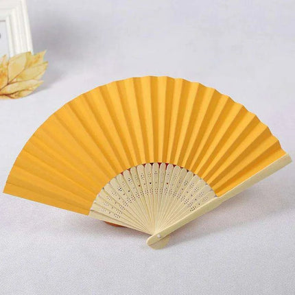 Customizable Bamboo Folding Fan for Artistry and Unique Gifting