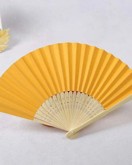 Customizable Bamboo Folding Fan for Artistry and Unique Gifting