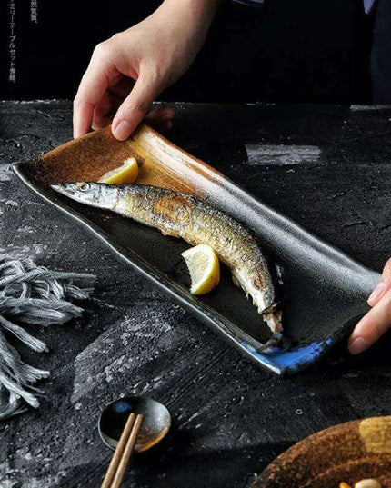 Exquisite Japanese-Inspired Ceramic Tableware Set - Frosted Bowls and Plates for Upscale Dining