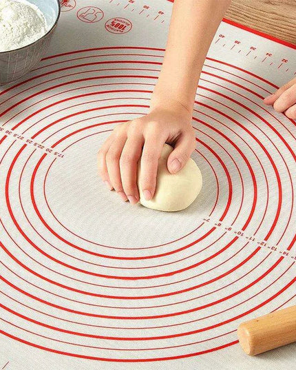 Versatile Silicone Baking Mat with Measurement Guide - Essential Tool for Effortless Cooking and Baking