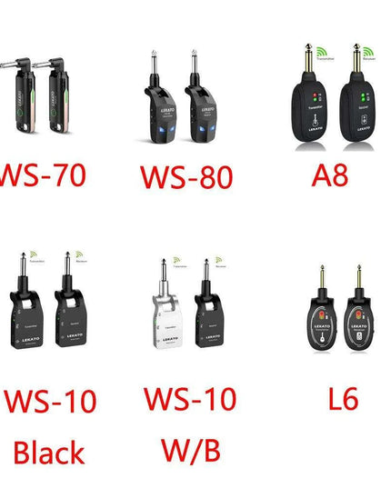 Wireless Guitar System Pro: Advanced Transmission, Long Range, and Rechargeable Technology