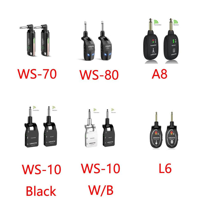 Wireless Guitar System Pro: Advanced Transmission, Long Range, and Rechargeable Technology