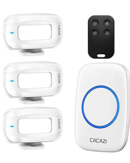 Advanced Customizable Wireless Motion Sensor Doorbell with Extended Detection Capability