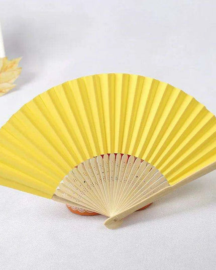 Customizable Bamboo Folding Fan for Artistry and Unique Gifting