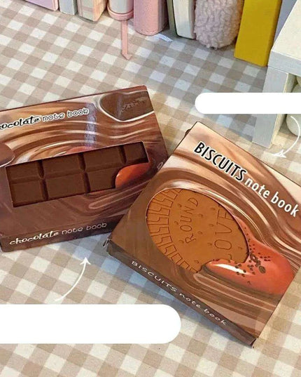 Biscuit Chocolate Bliss Memo Notepads - Your Fun and Functional Note-Taking Essential