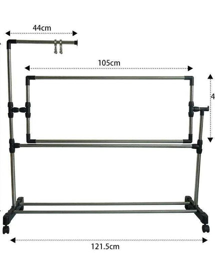 Ergonomic Adjustable Crafting Stand for Hands-Free Embroidery and Cross-Stitch