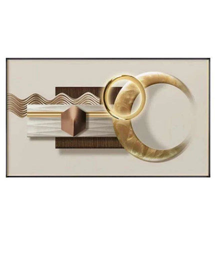 Nordic Gold: Exquisite Canvas Prints for Elegant Home Decoration