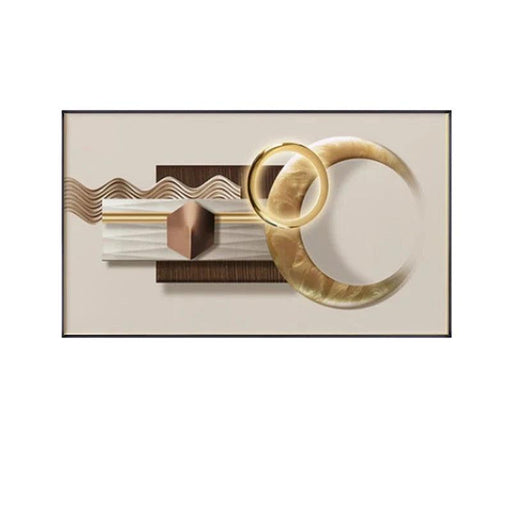 Nordic Gold: Exquisite Canvas Prints for Elegant Home Decoration