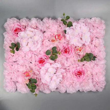 Elegant Floral Wall Art Handmade with Cotton, Silk, and Artificial Blooms