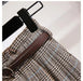 Timeless High-Waisted Plaid Maxi Skirt - Essential for Autumn-Winter