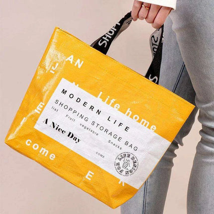 Eco-Conscious Japanese Reusable Grocery Tote: Stylish & Washable Solution