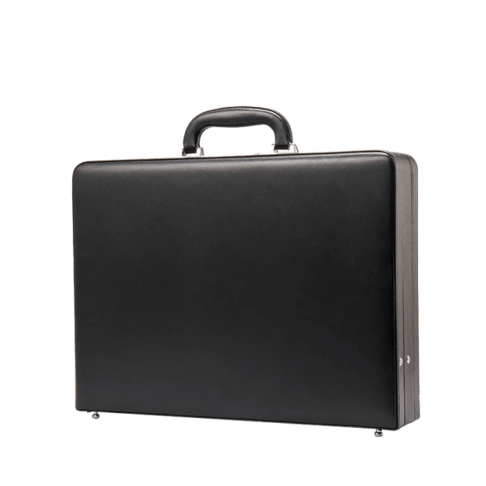 Luxury Executive Leather Laptop Bag with Enhanced Security