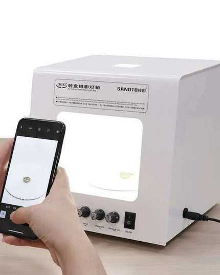SANOTO Light Box: All-in-One Solution for Jewelry, Video Production, and 3D Scanning