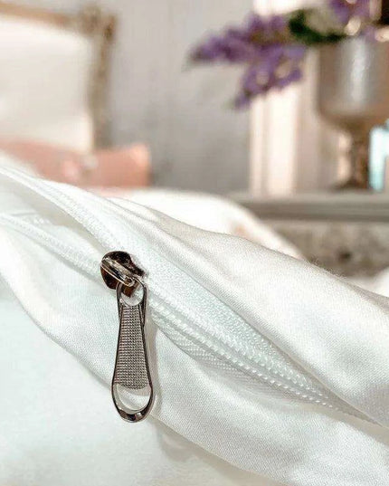 Chic Floral Embroidered Eucalyptus Fiber Bedding Collection - Available in Queen & King Sizes, Includes Duvet Cover, Sheets & Pillowcases