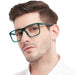 Square Frame Reading Glasses for Stylish Men