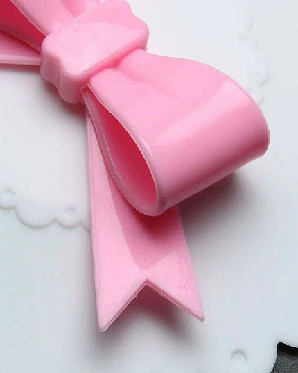 Charming Bowknot Silicone Cup Lid - Stylish and Secure Beverage Cover