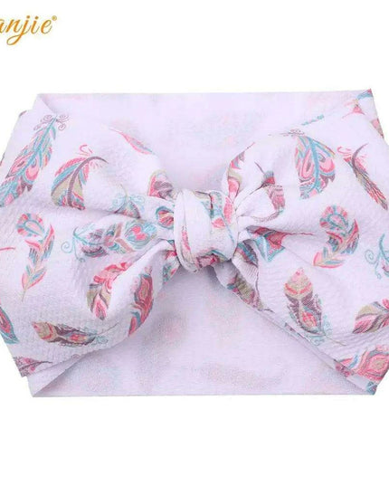 YANJIE 2023 Customizable Large Hair Bow Headband Set for Kids