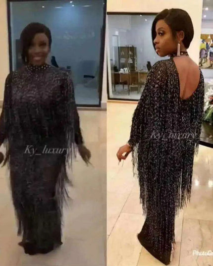 Glamorous Fringe Jazz Dance Ensemble - Perfect for Nightlife Performances