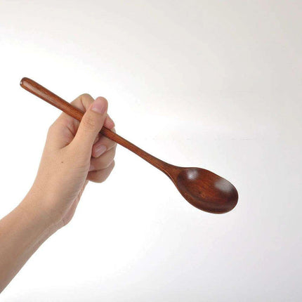 Elegant Japanese Wooden Sushi Cutlery Set with Reusable Chopsticks and Spoon