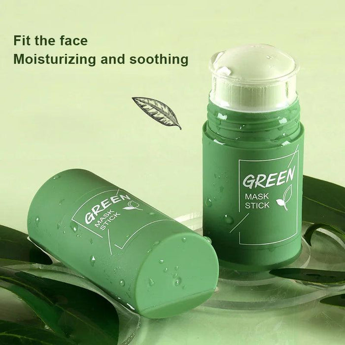 Glow-Enhancing Eggplant & Green Tea Face Mask Stick