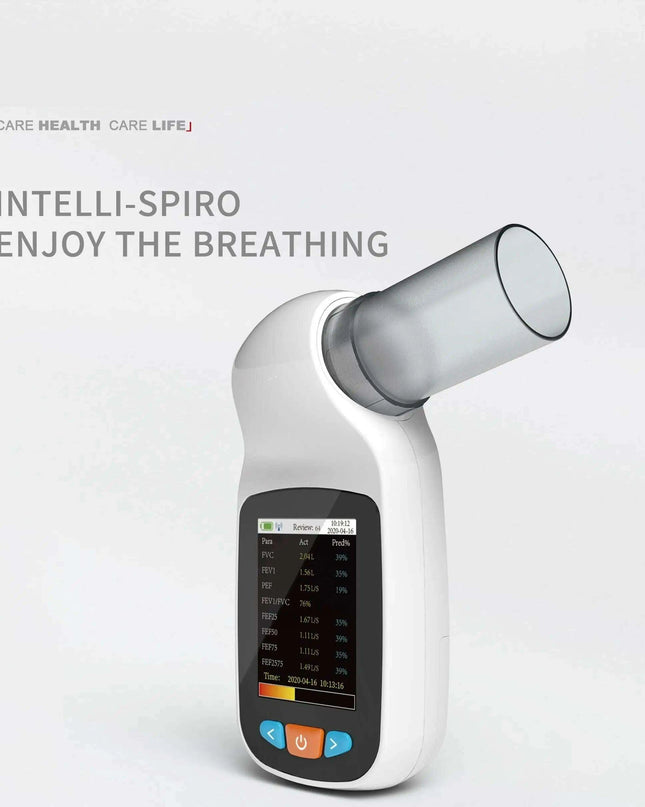 Digital Spirometer for Comprehensive Lung Function Evaluation
