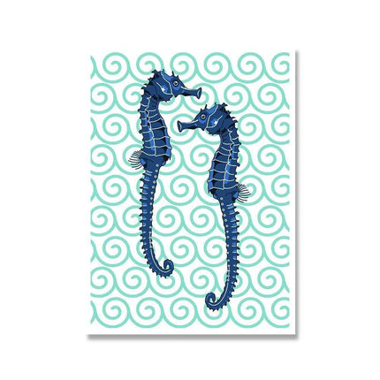 Underwater Marine Life Canvas Art - Custom Sizes & Worldwide Delivery