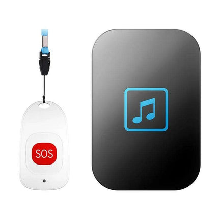 Advanced Wireless Doorbell System with Emergency Alert and Universal Plug Compatibility