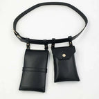Black fanny pack