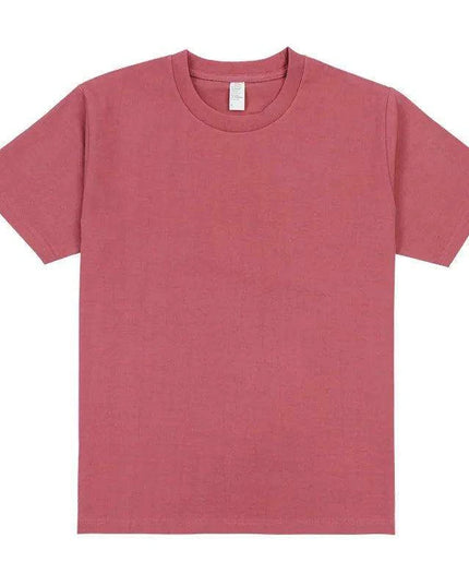 Haze Blue Casual Fit Lightweight Cotton Tee for Men and Couples