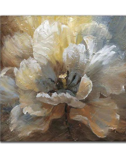 Colorful Floral Abstract Canvas Print: Enhance Your Space with Artistic Flair