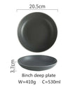 8inch deep plate