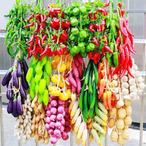Realistic Foam Fruits & Vegetables - Premium Decorative Food Props for Home Décor, Photography, and Celebrations