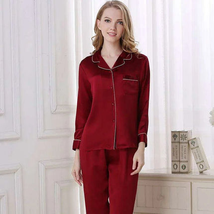 Silken Dreams: Premium Women's Pajama Set for Ultimate Comfort