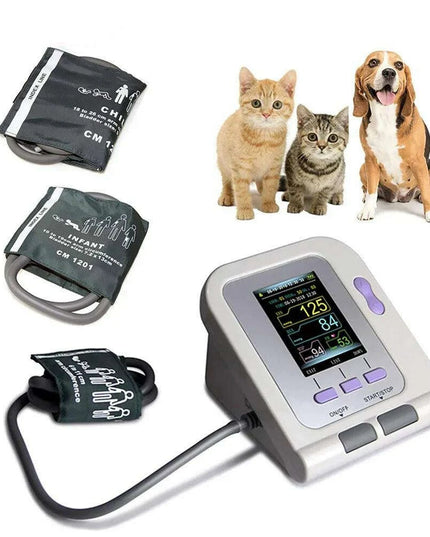 Veterinary Digital Blood Pressure Monitor for Pets - CONTEC08A-VET with Multiple Cuff Sizes and Integrated Software Solutions