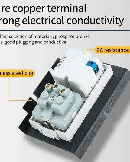 Interchangeable Stainless Steel Floor Socket with Custom Modular Design