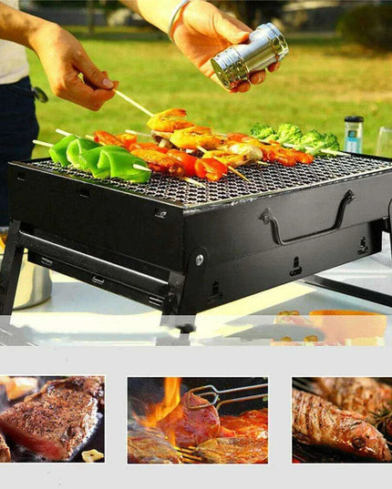 Compact Travel BBQ Grill for Outdoor Cooking Adventures